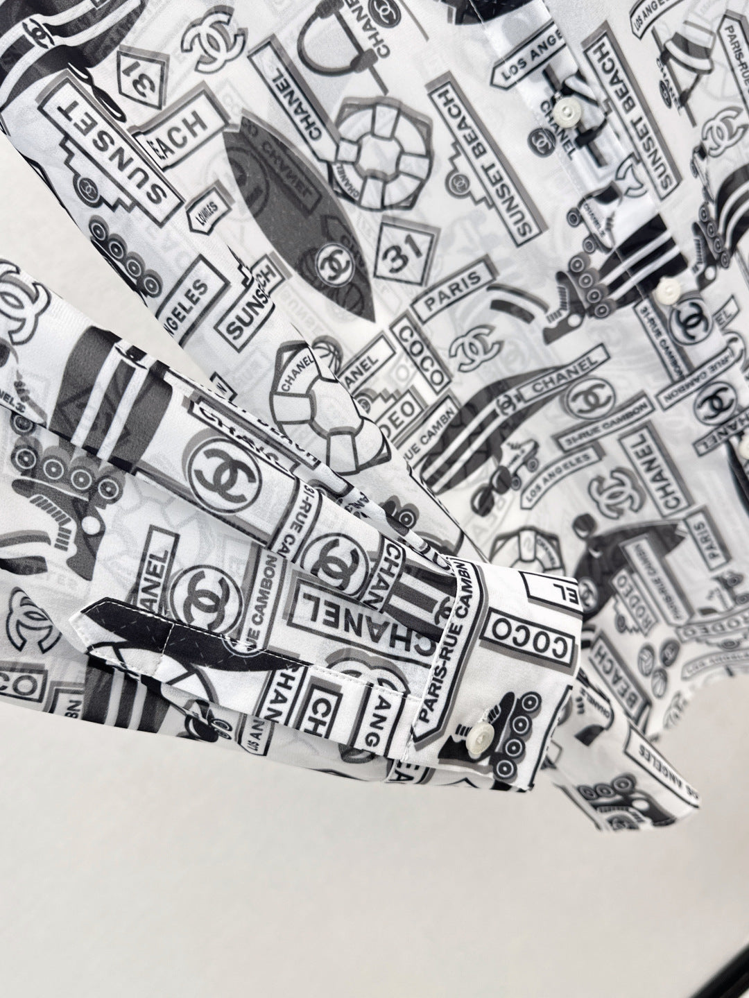 25ss print shirt