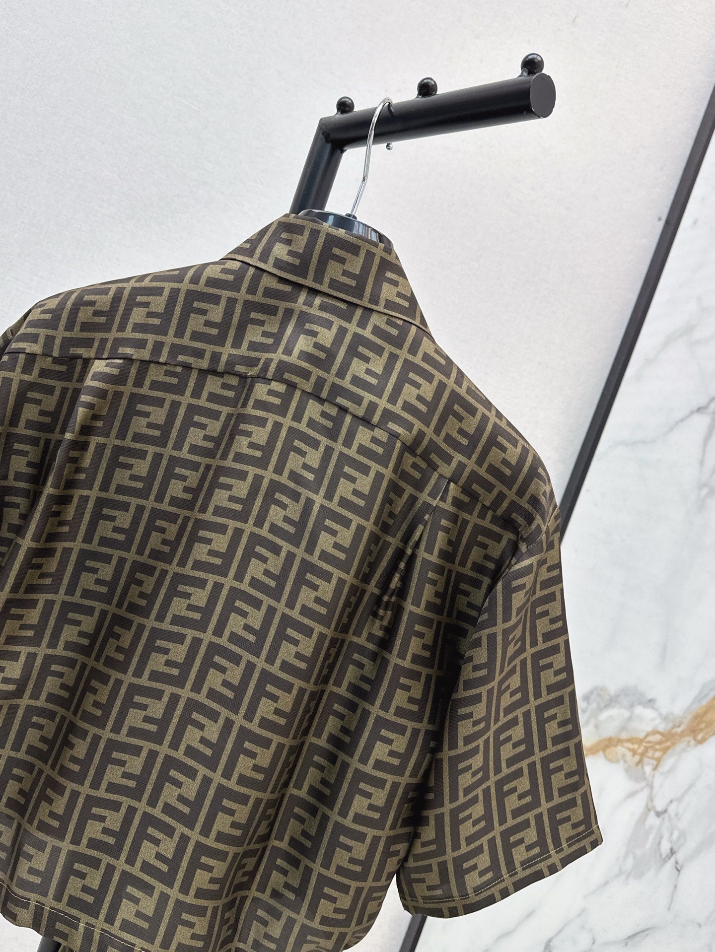 25ss silk crop shirt