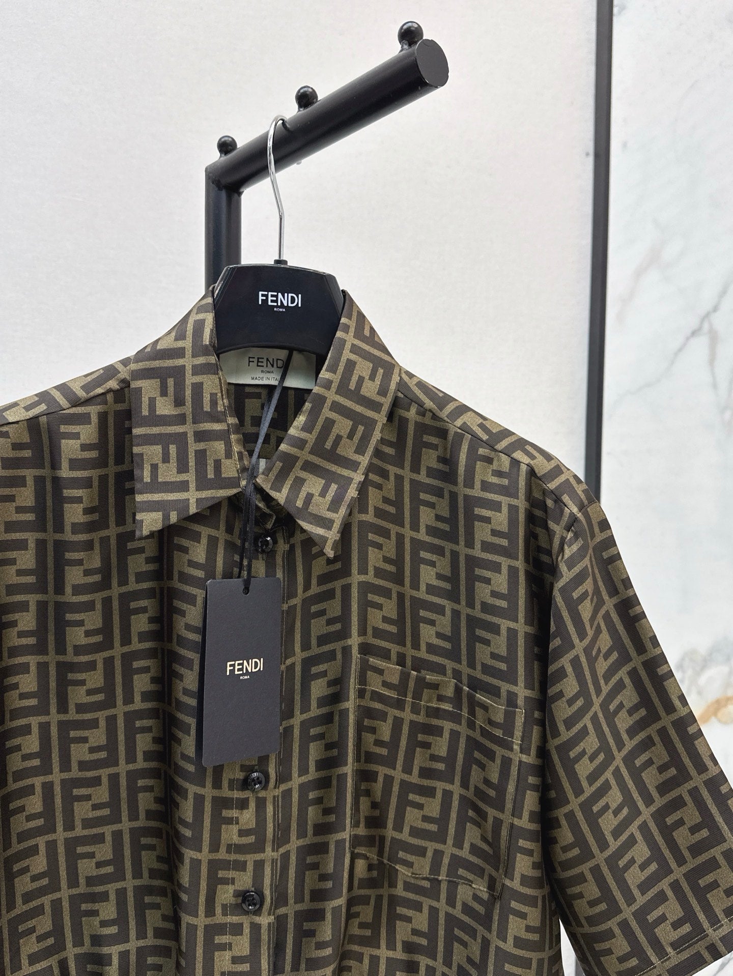 25ss silk crop shirt