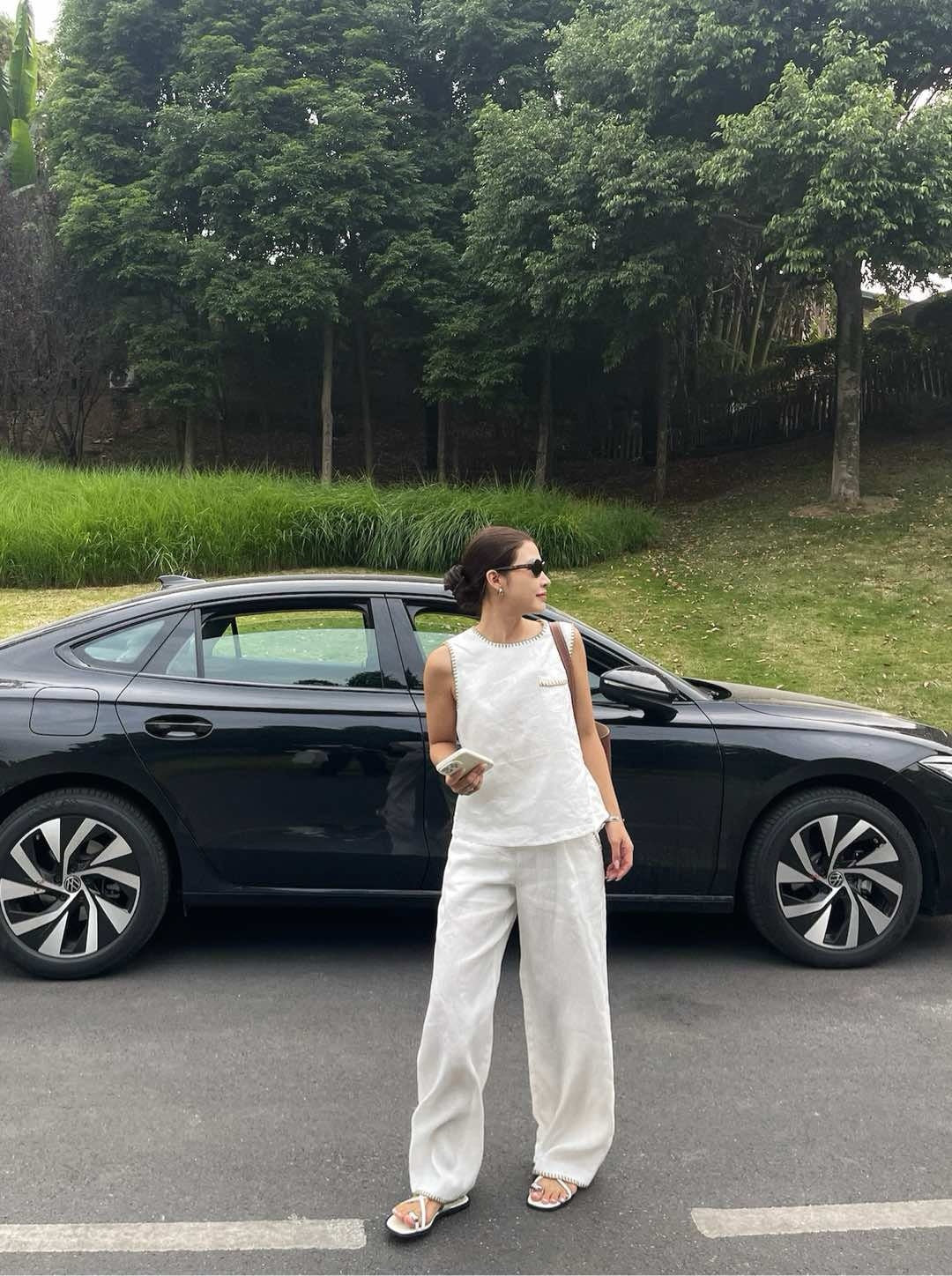 25ss linen suit