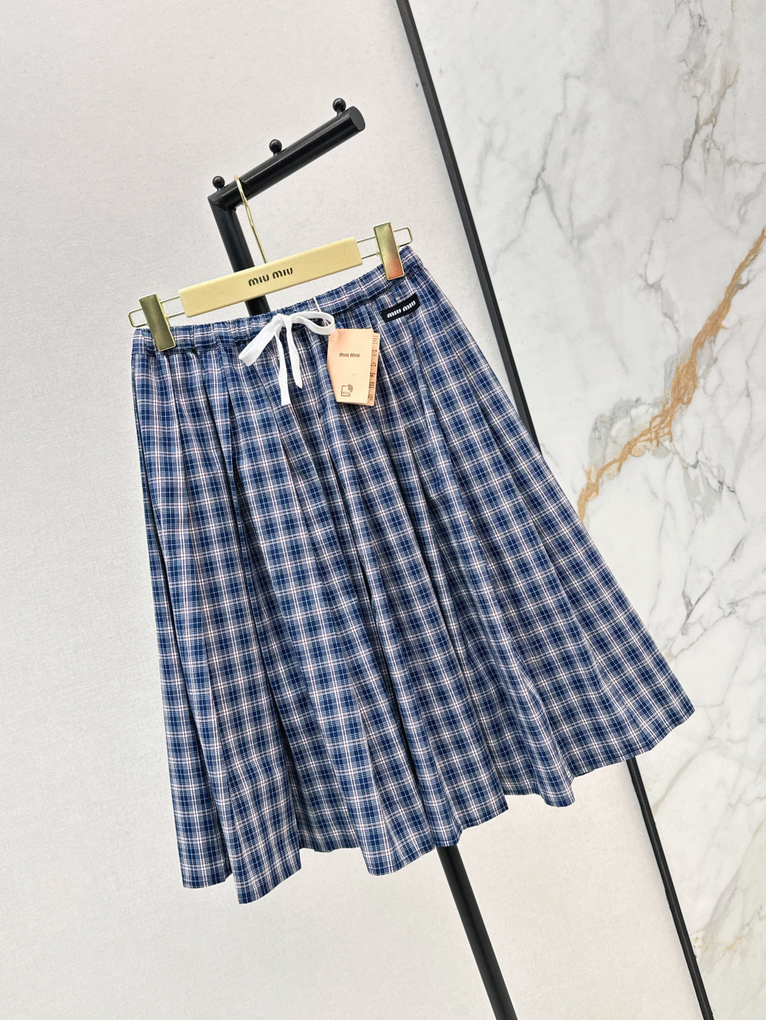 25ss plaid skirt