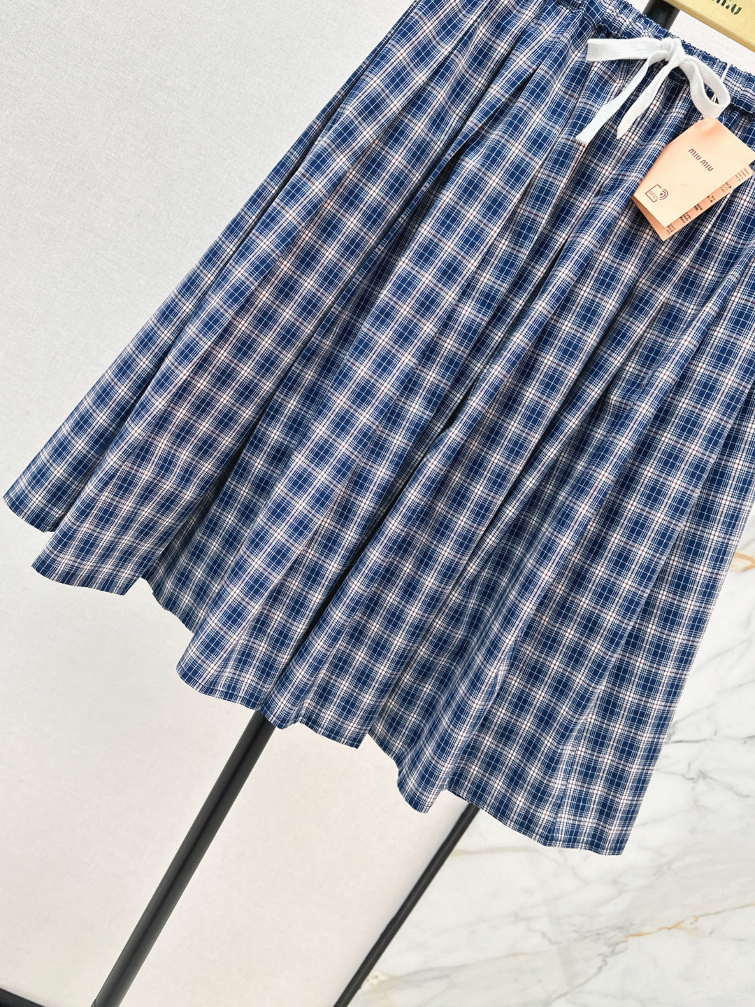25ss plaid skirt