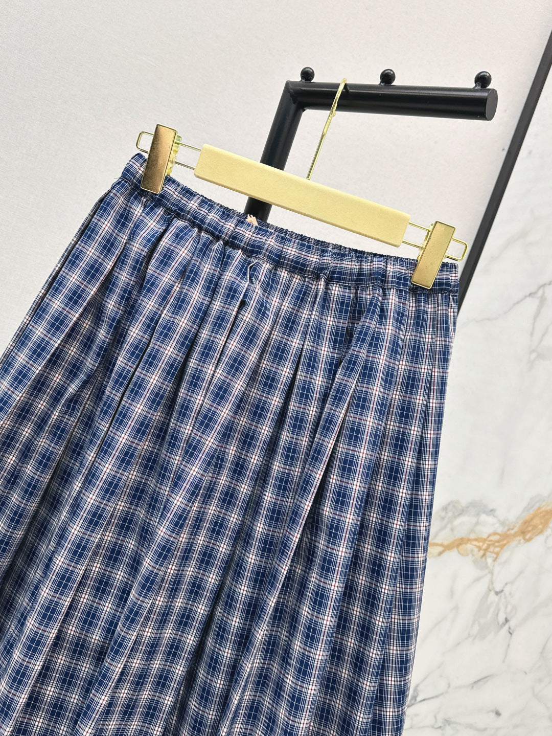 25ss plaid skirt
