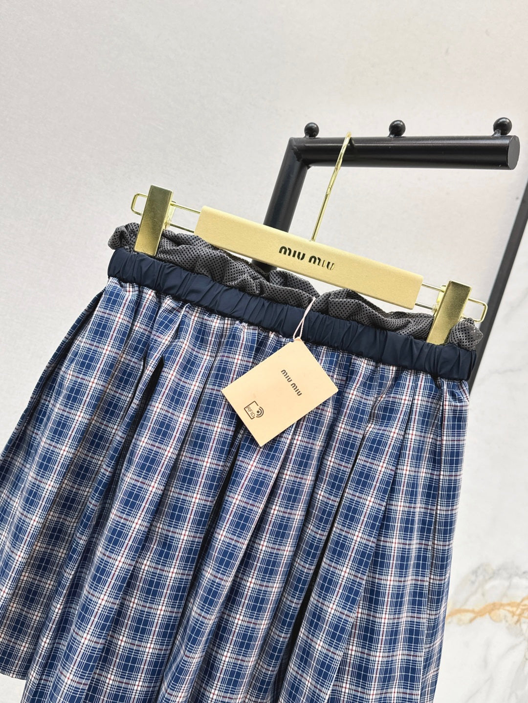 25ss plaid skirt