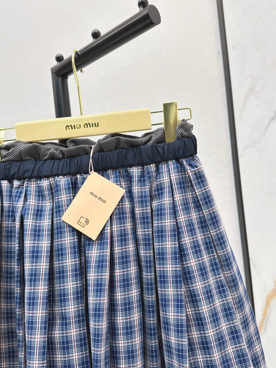 25ss plaid skirt
