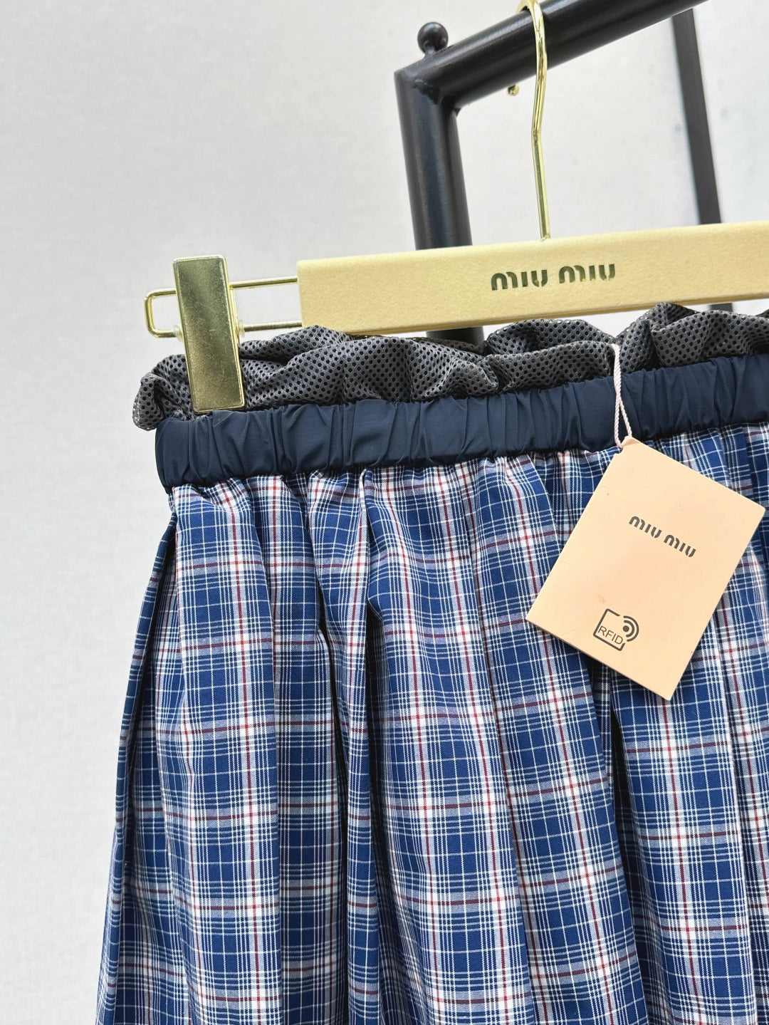 25ss plaid skirt