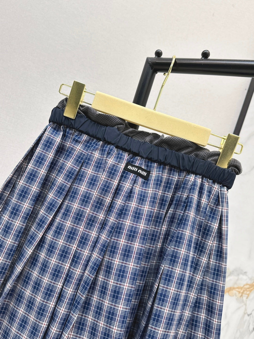 25ss plaid skirt