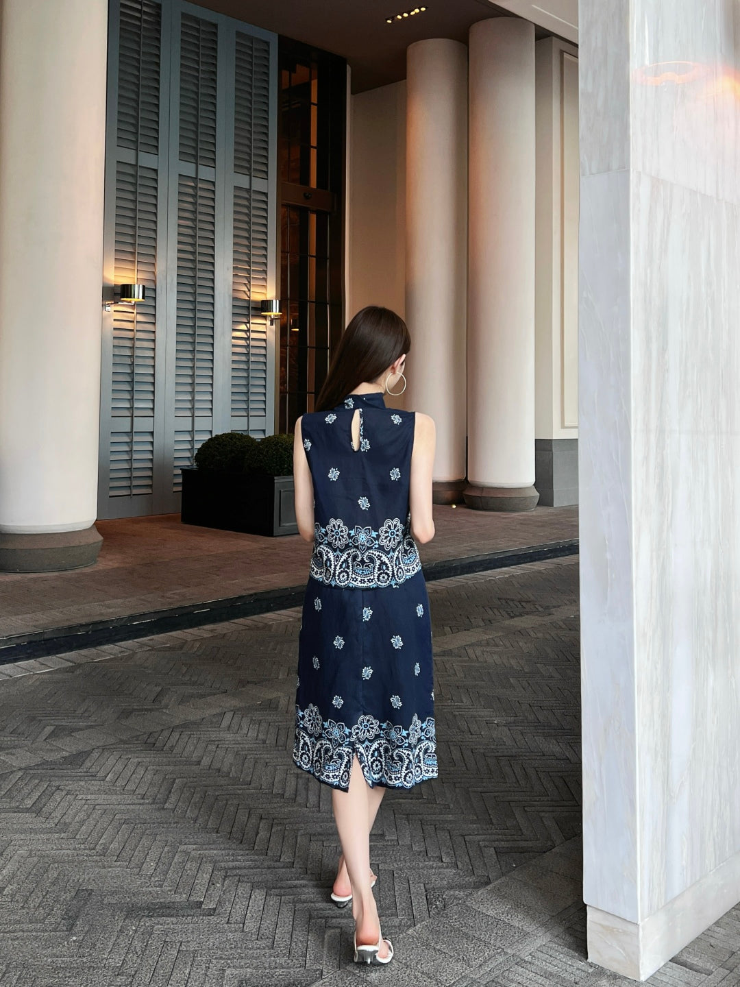 25ss linen skirt