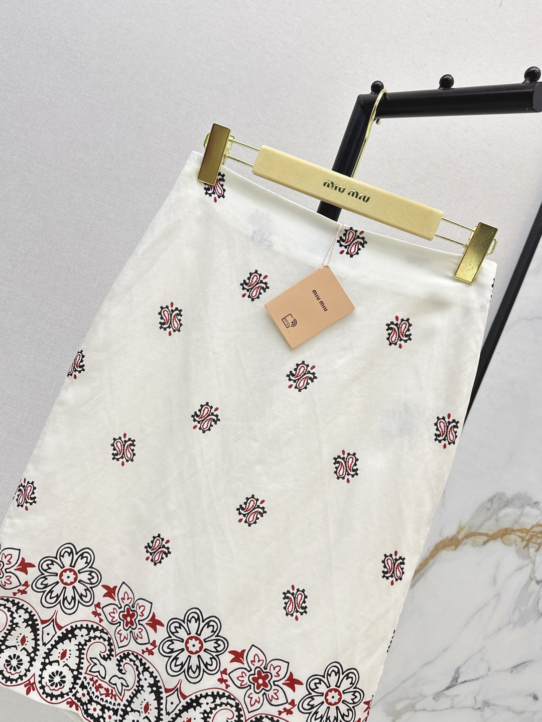 25ss linen skirt