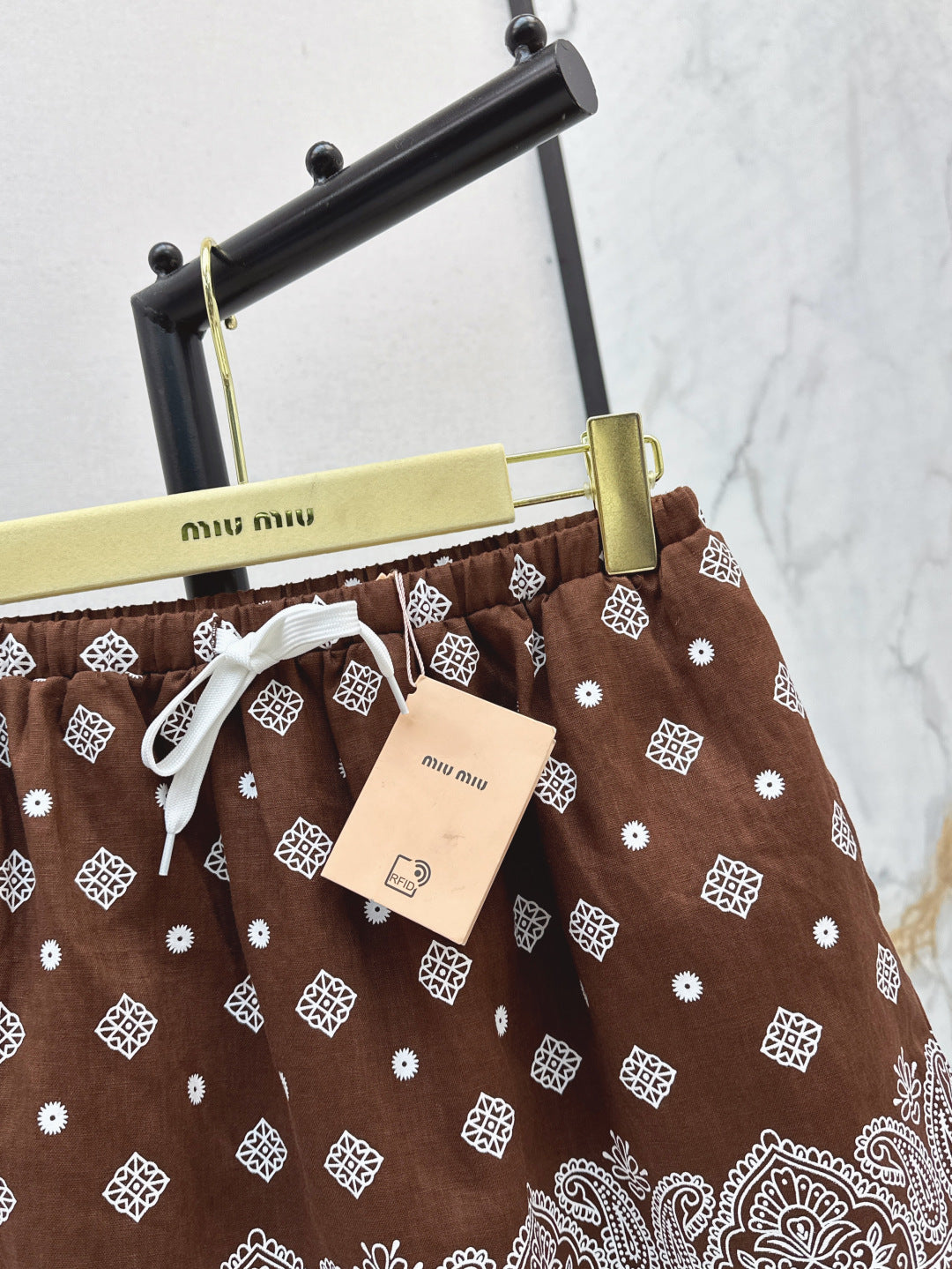 25ss linen skirt