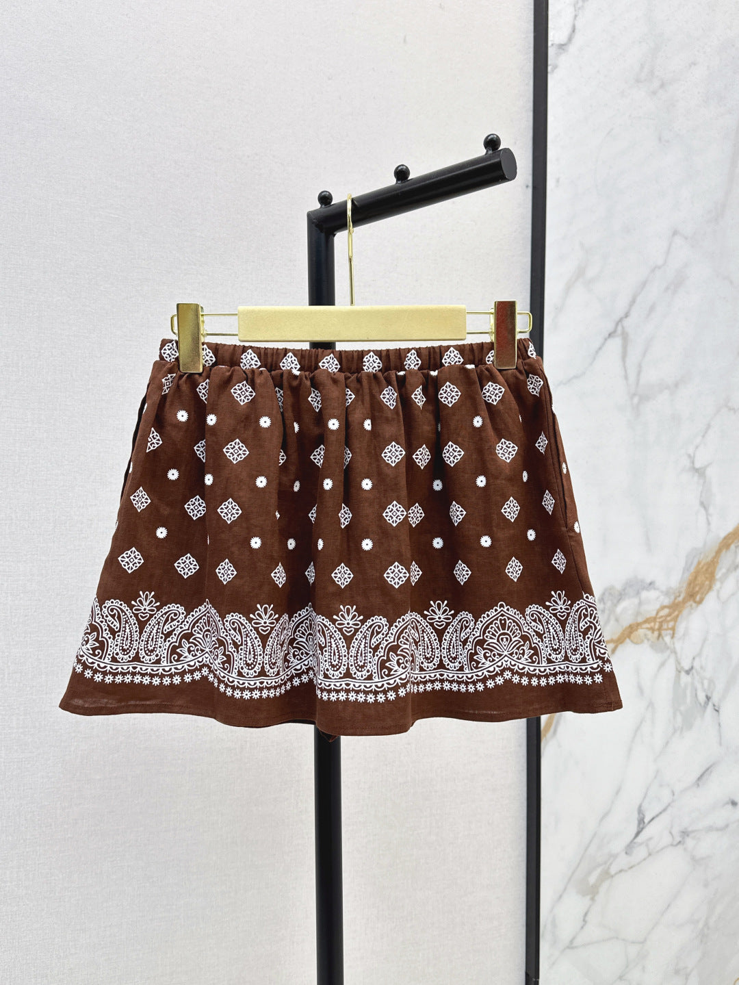 25ss linen skirt