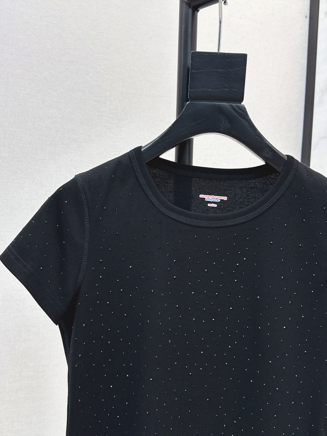 25ss rhinestone t-shirt