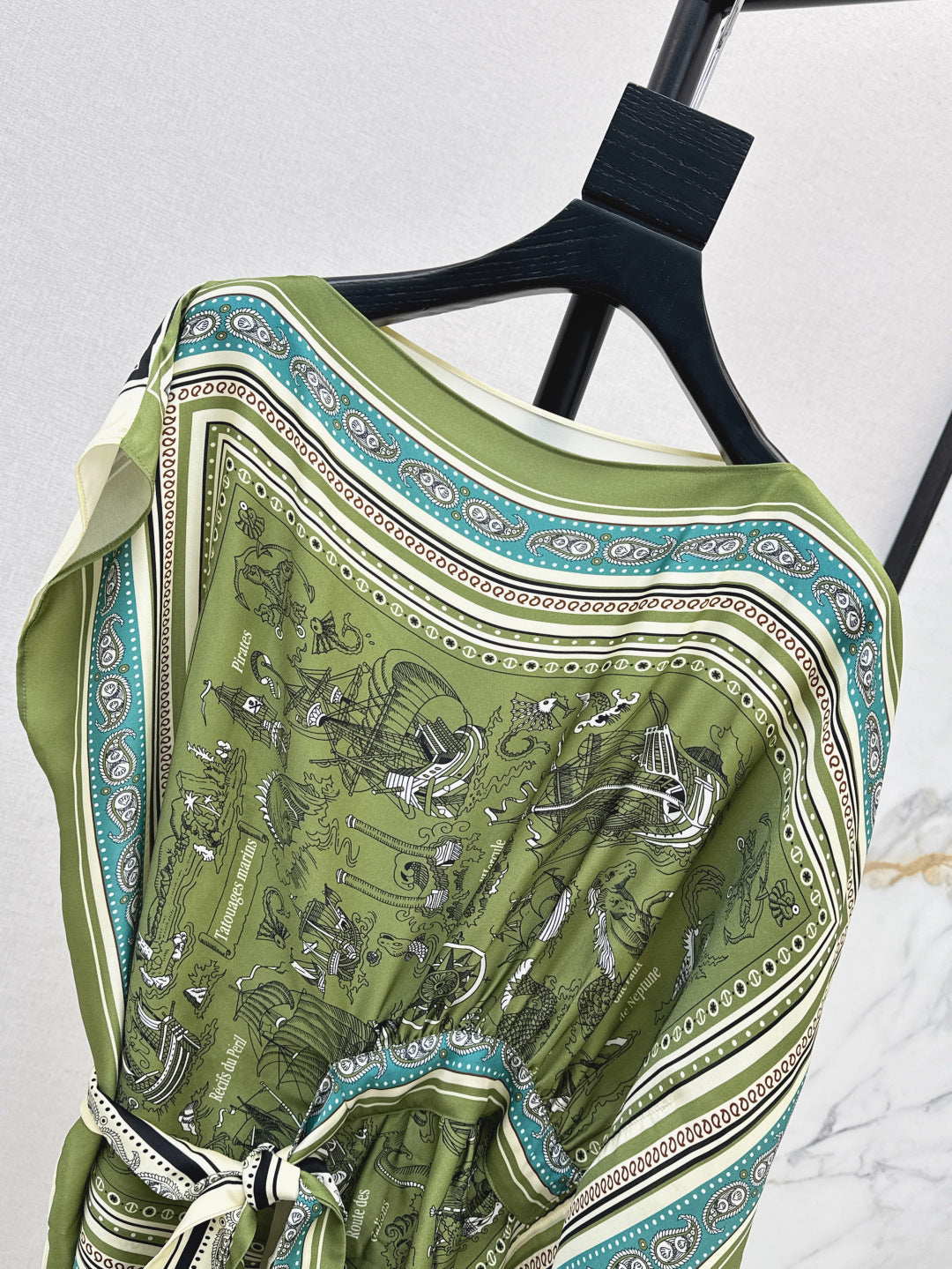 25ss silk cape top