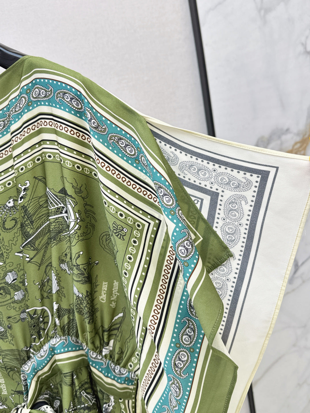 25ss silk cape top