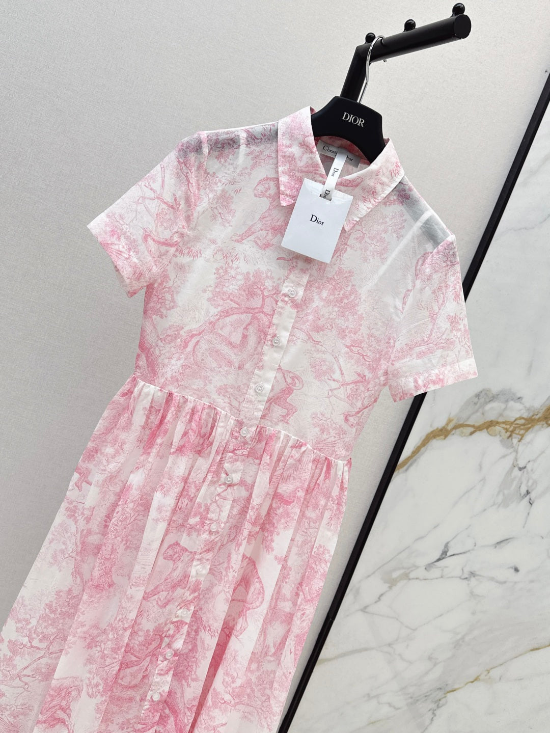 25SS print dress