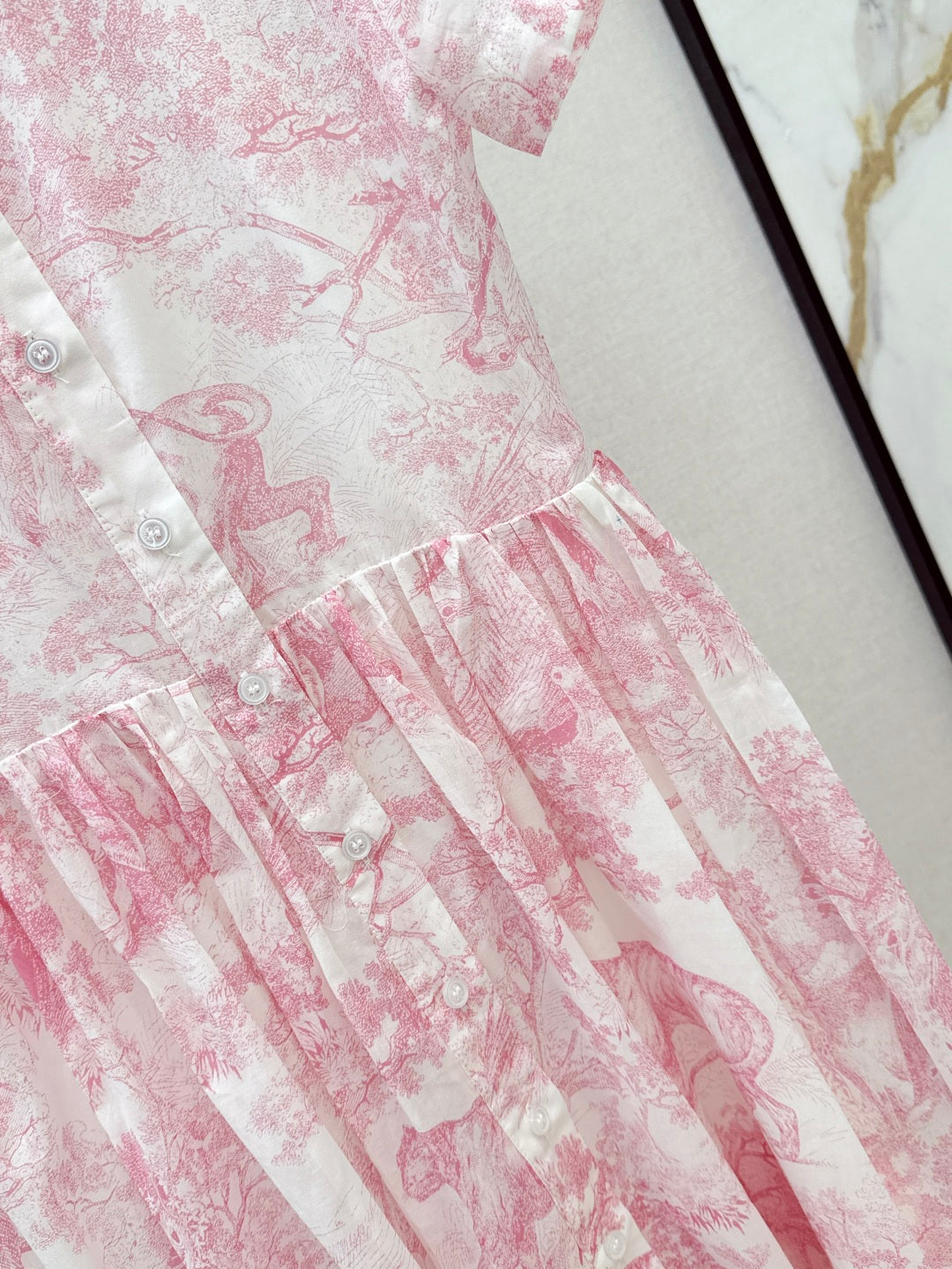 25SS print dress