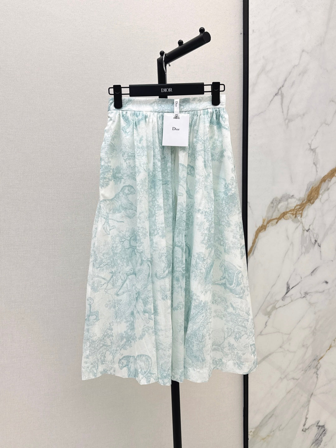 25SS print skirt