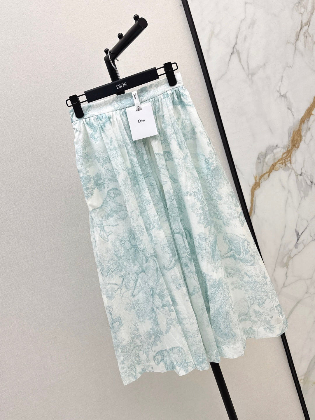 25SS print skirt