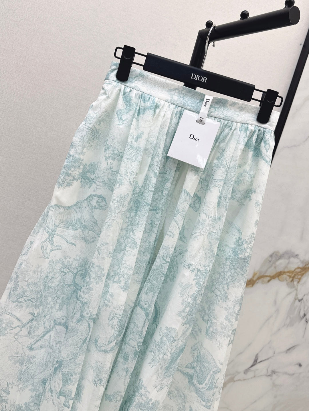 25SS print skirt