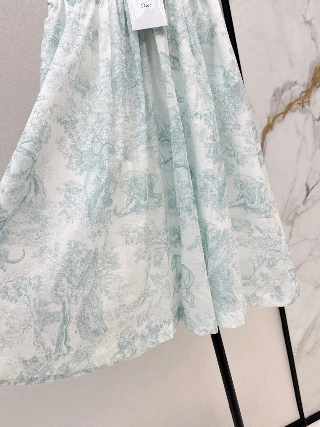 25SS print skirt
