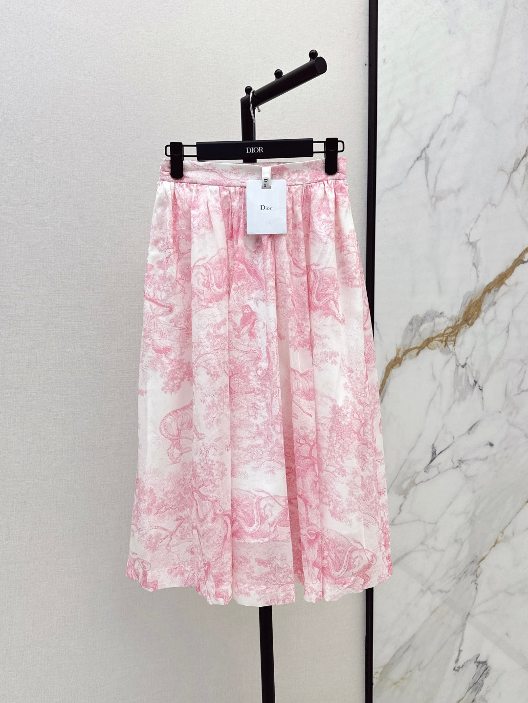 25SS print skirt