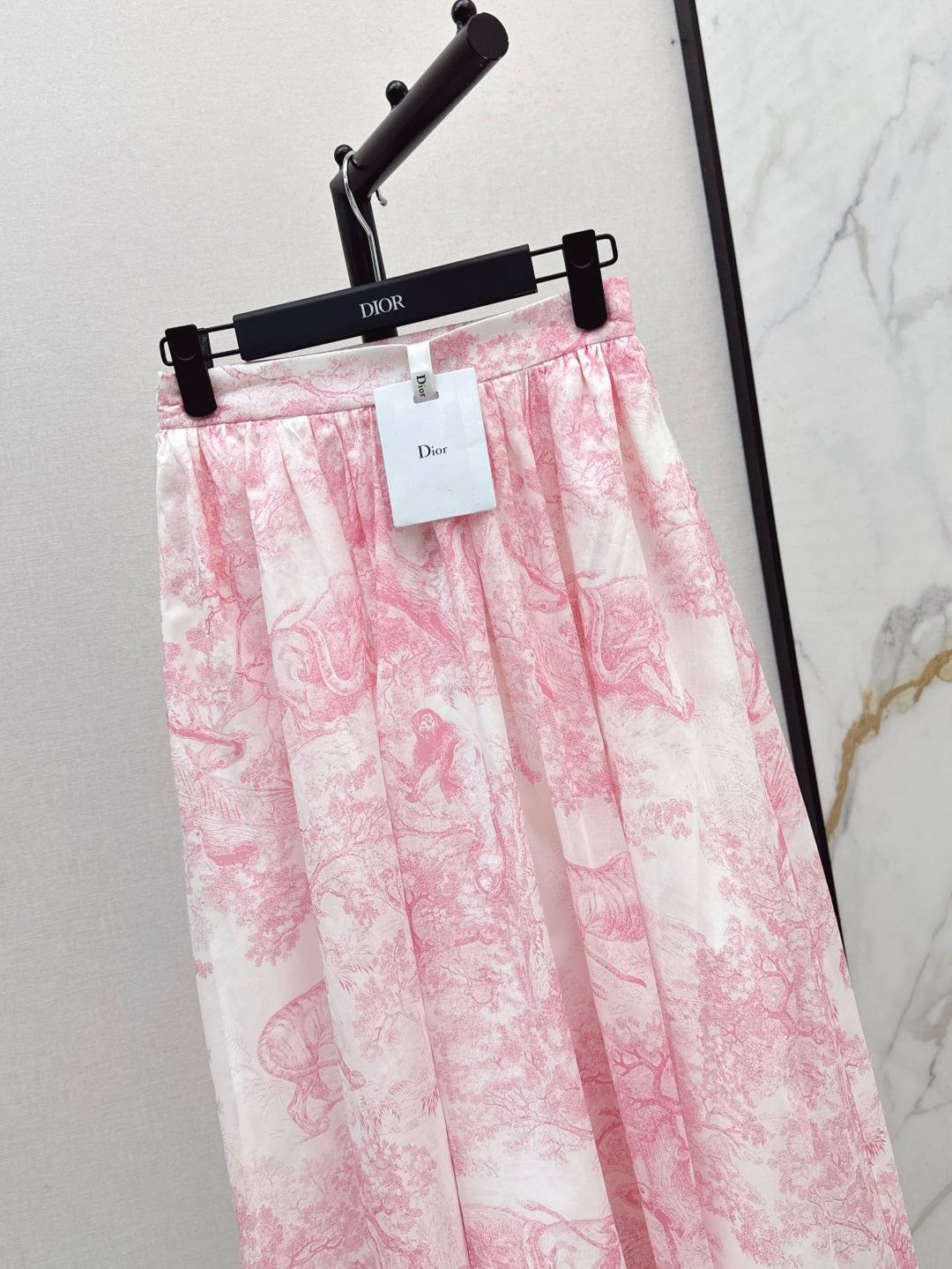 25SS print skirt