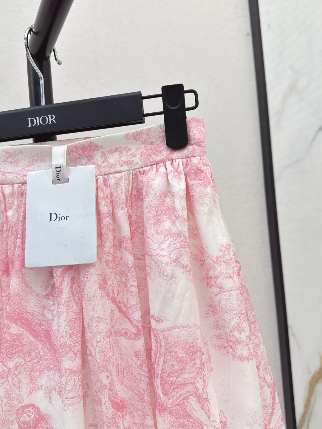 25SS print skirt