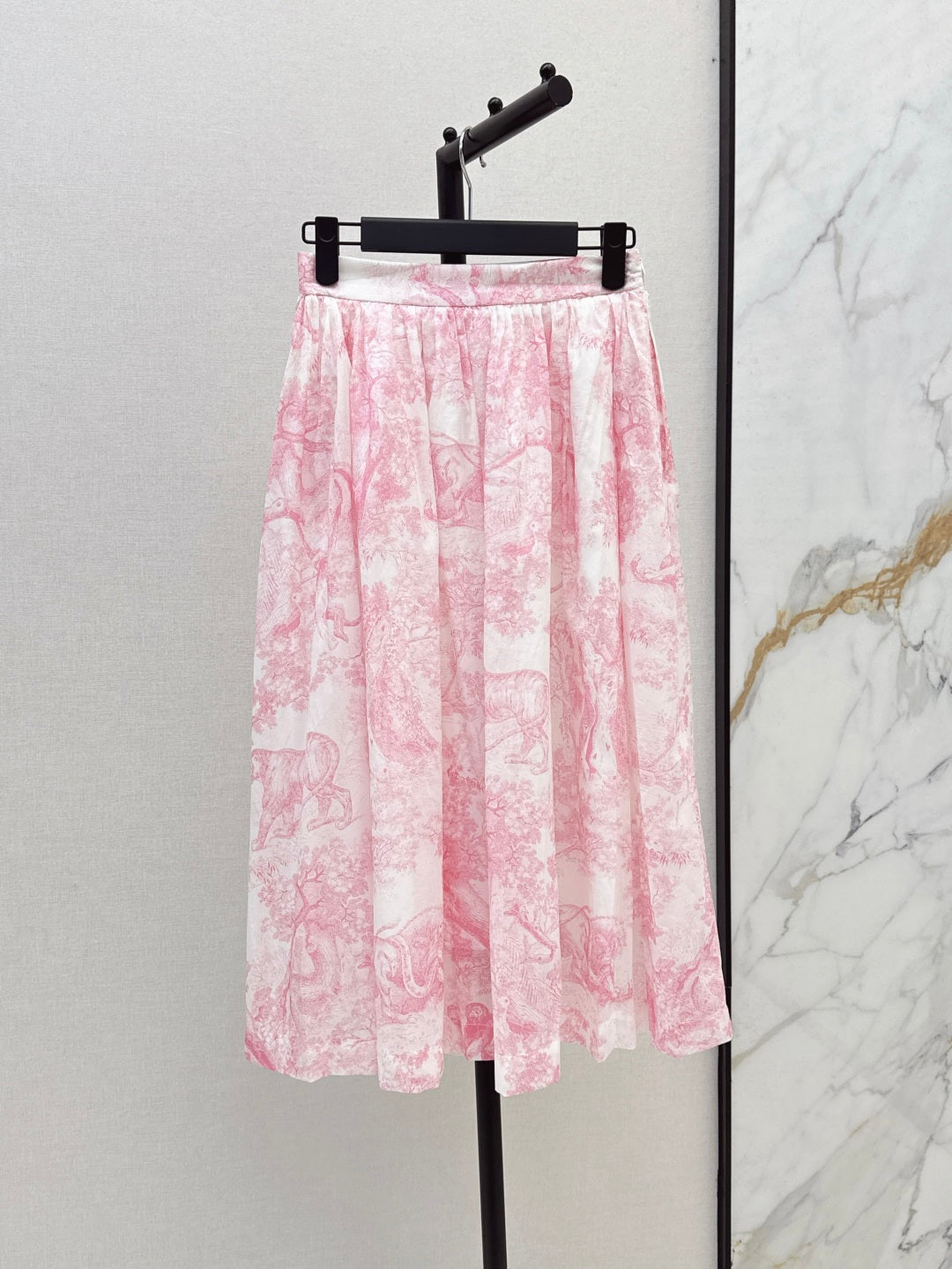 25SS print skirt