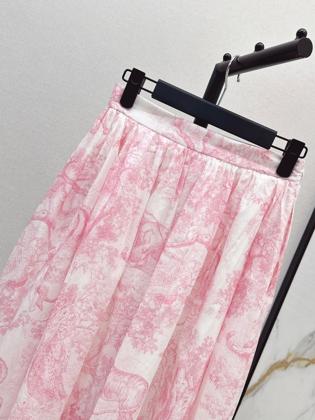 25SS print skirt