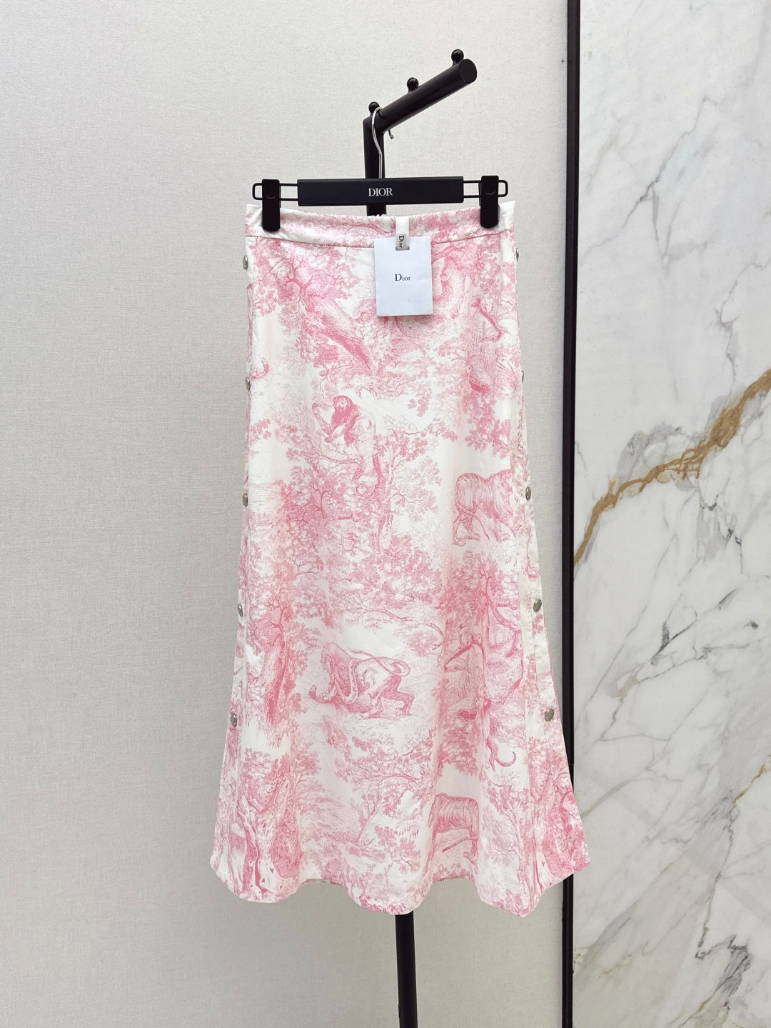 25SS print skirt