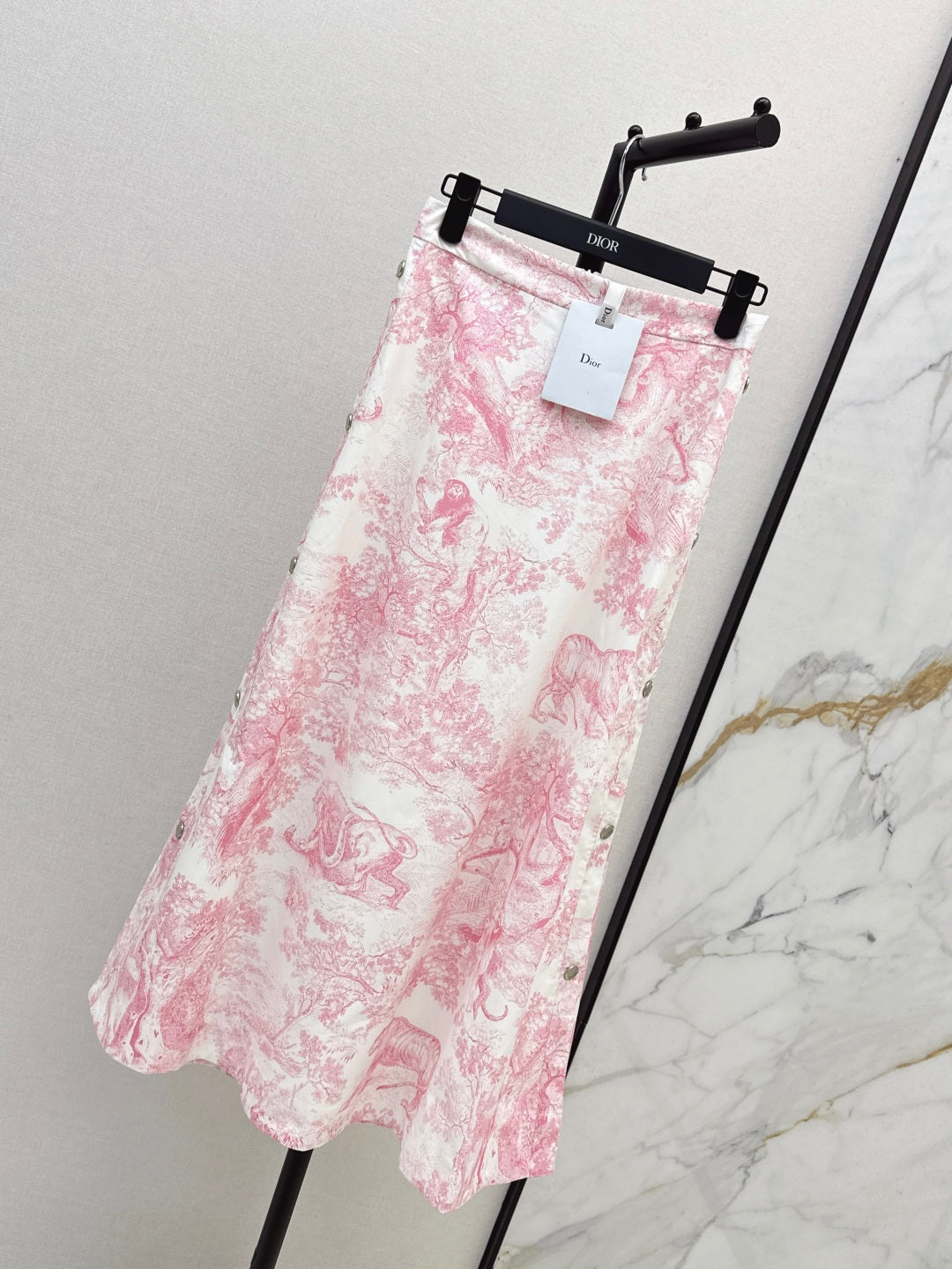 25SS print skirt