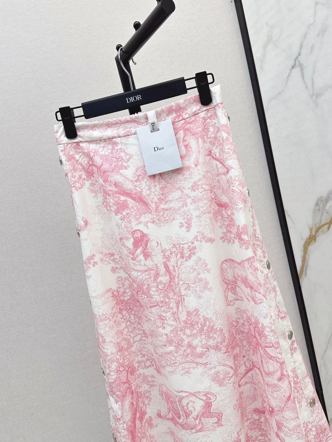 25SS print skirt