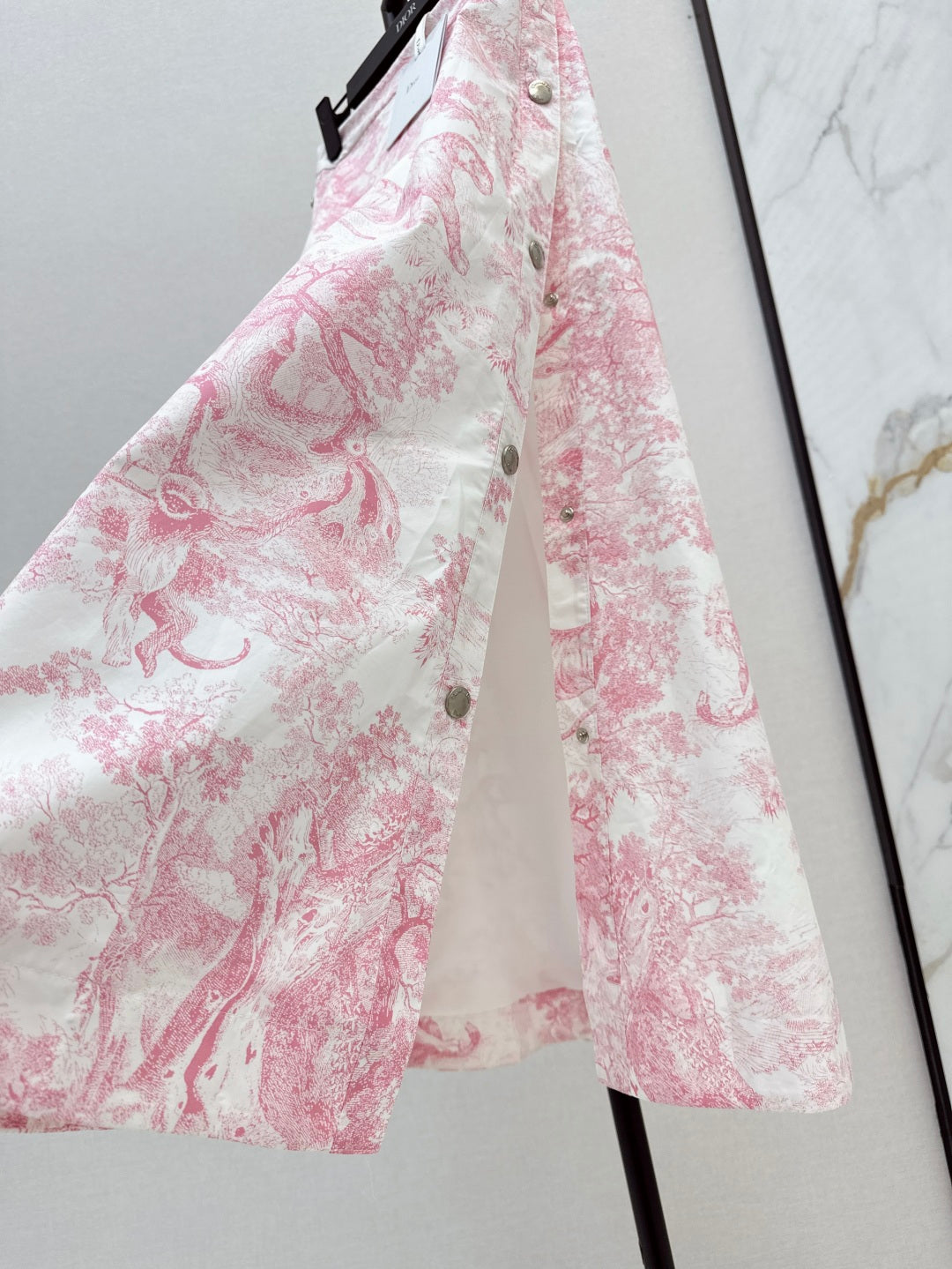 25SS print skirt