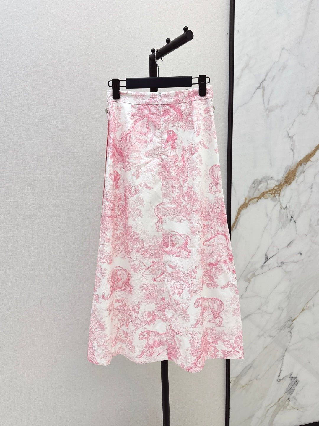 25SS print skirt