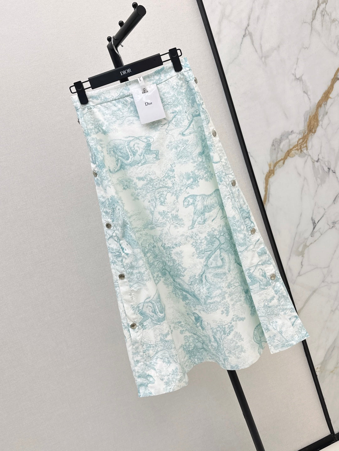25SS print skirt
