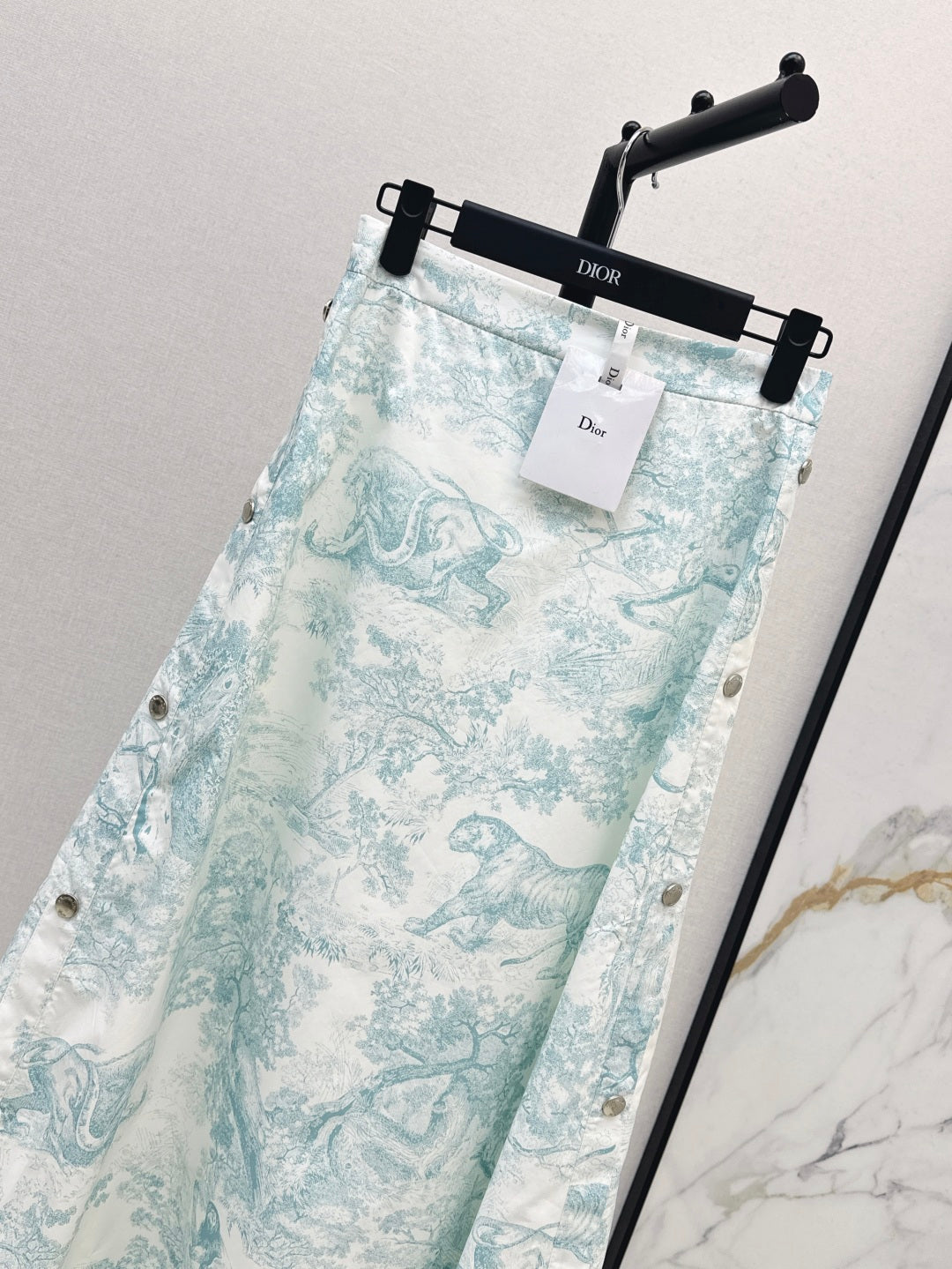 25SS print skirt
