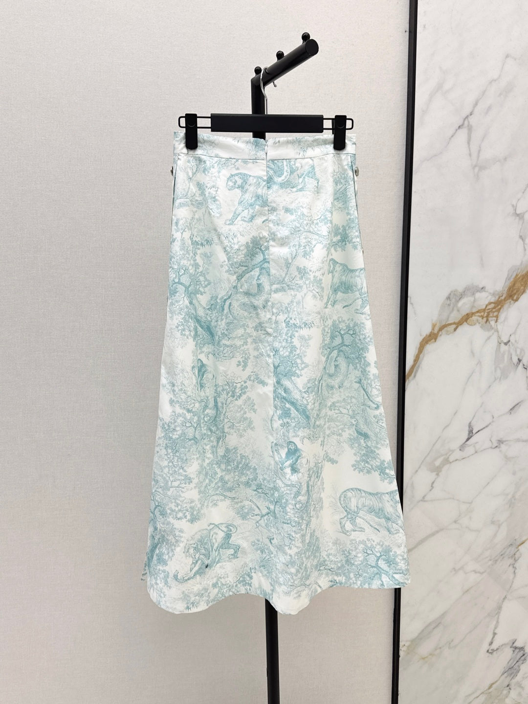 25SS print skirt