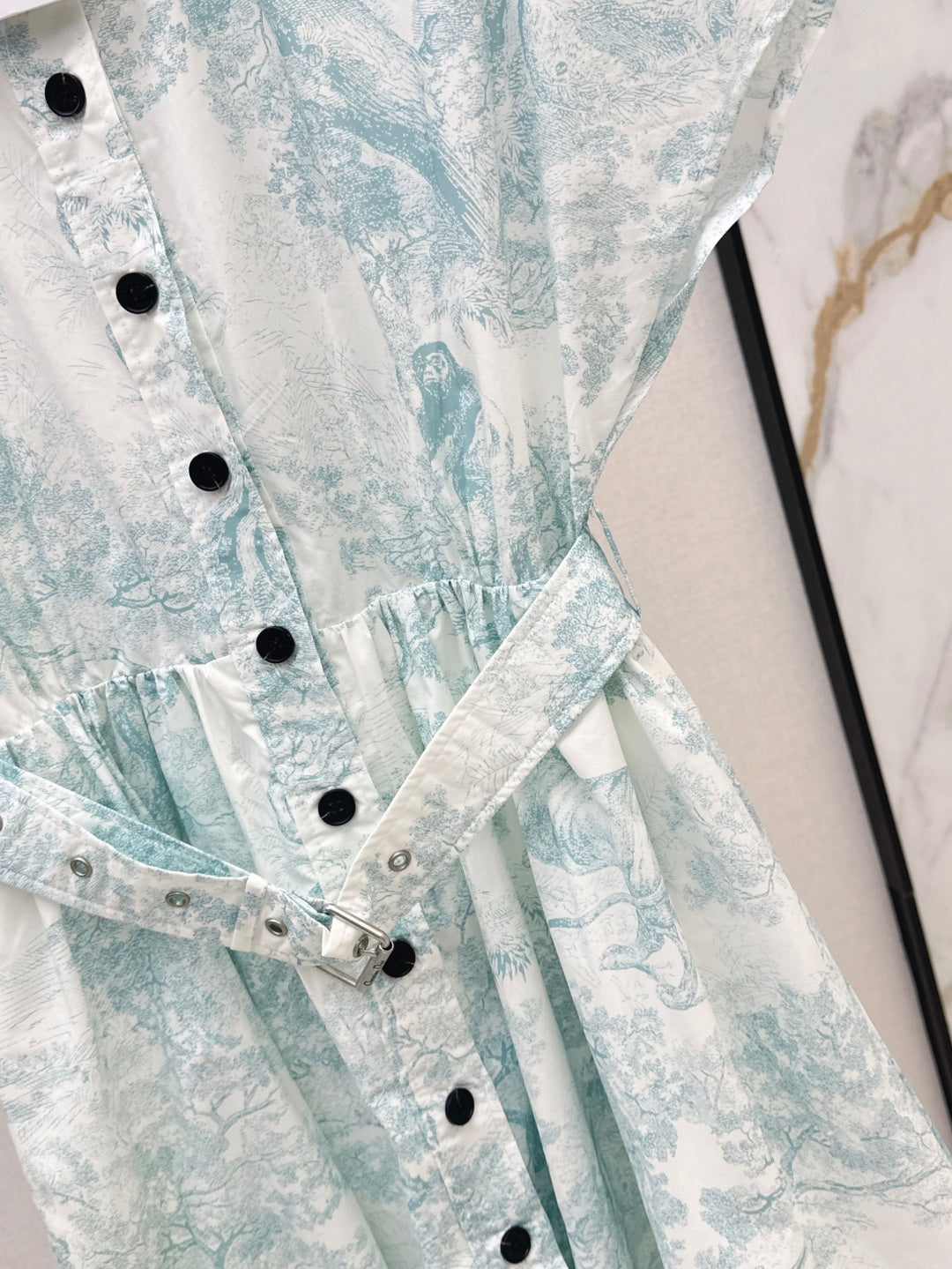 25SS print dress