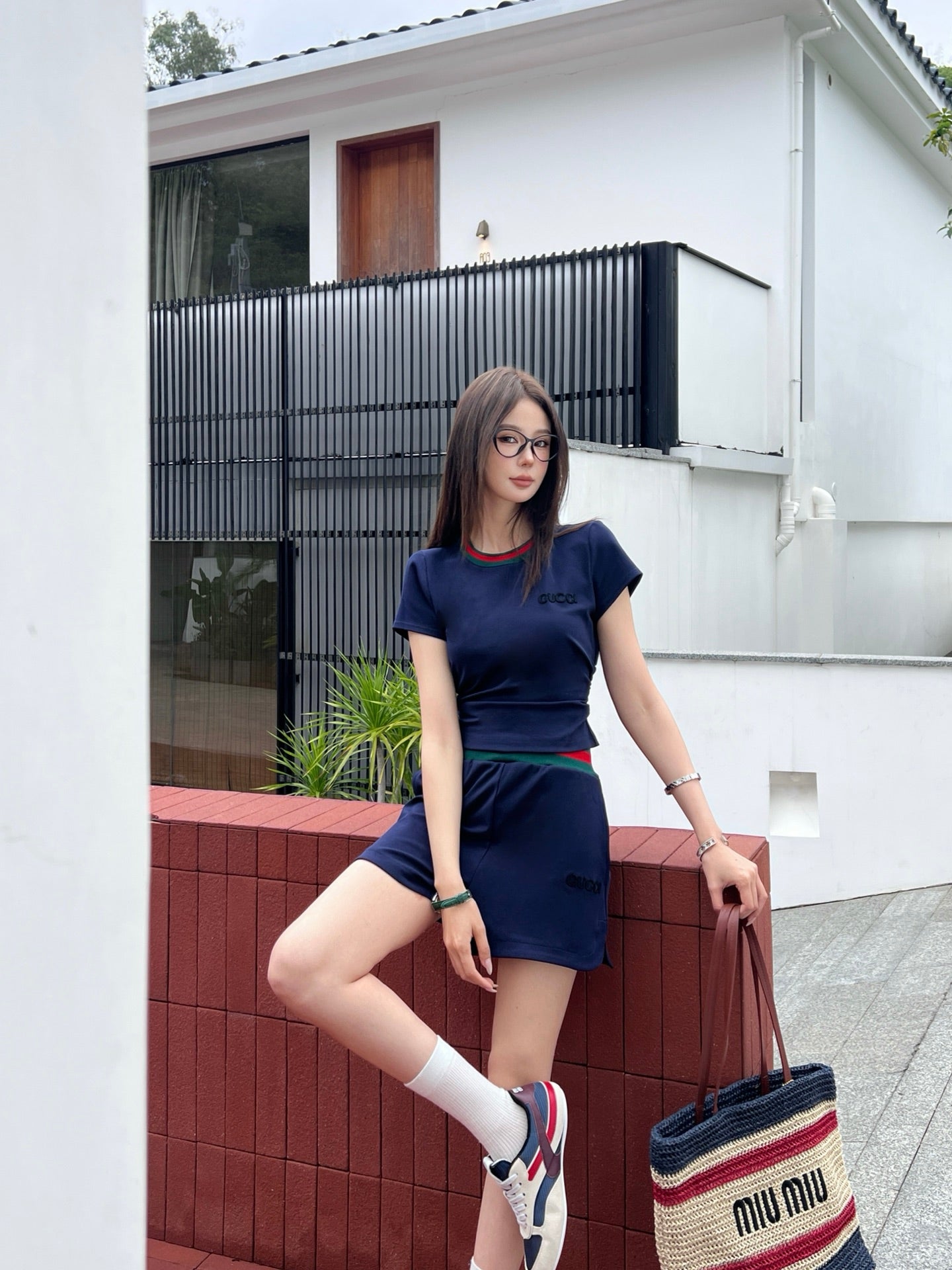 25ss embroidered suit