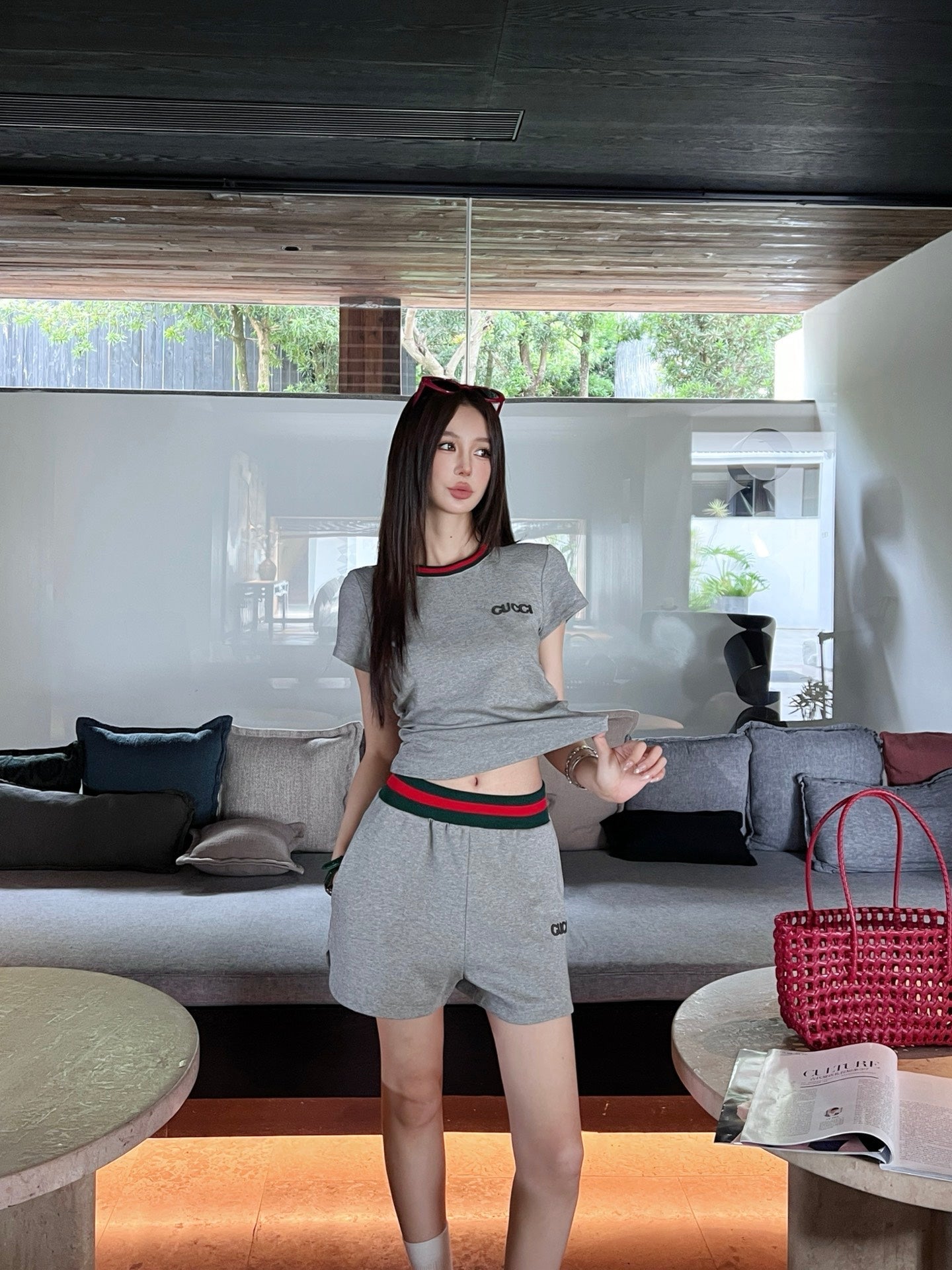 25ss embroidered suit