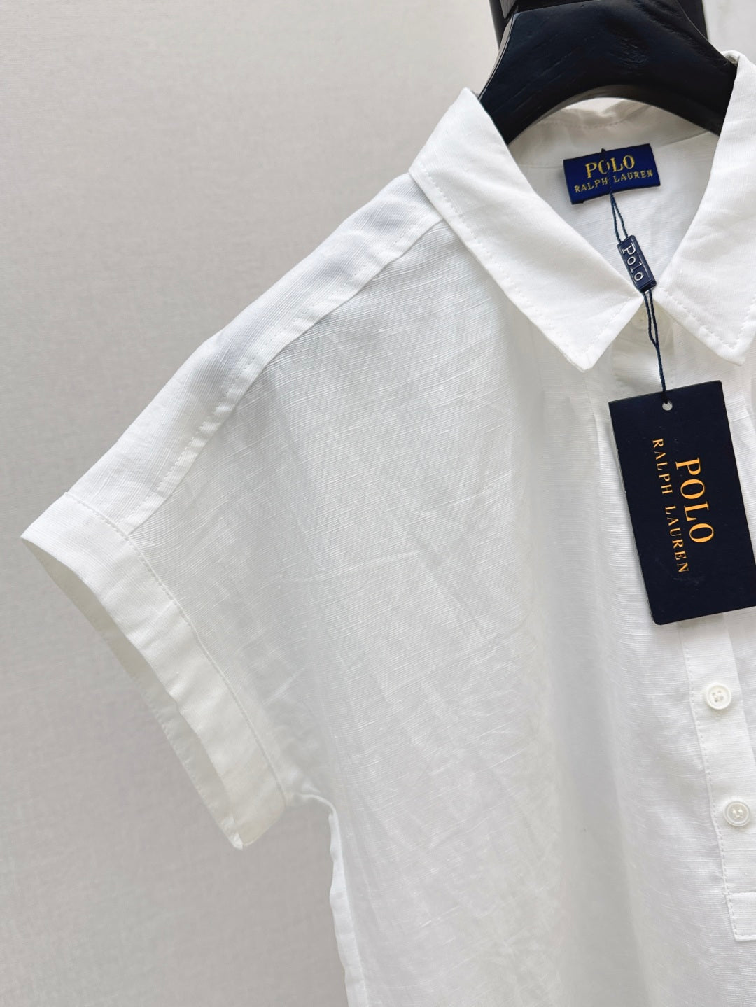 25ss Linen polo shirt