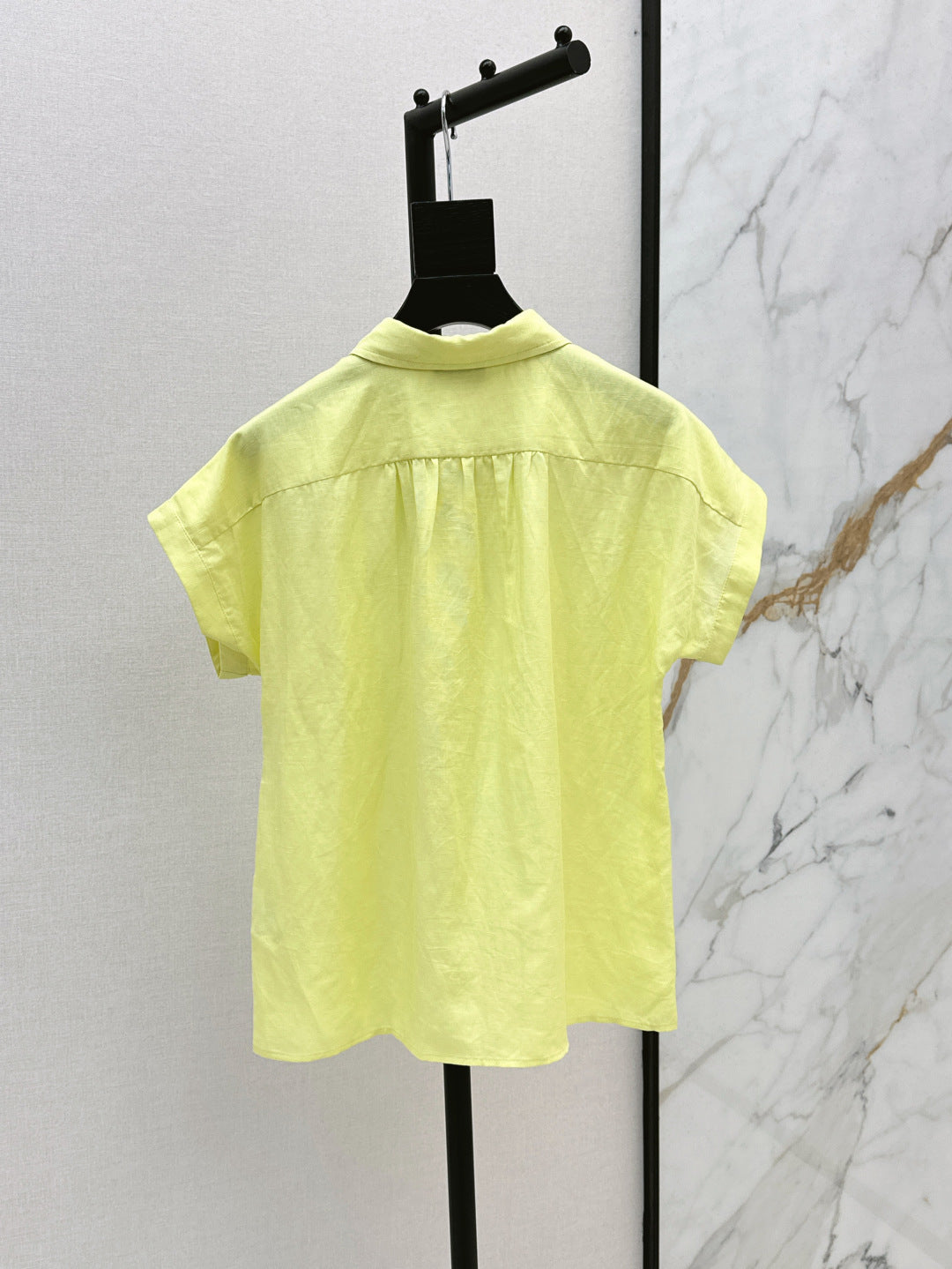 25ss Linen polo shirt