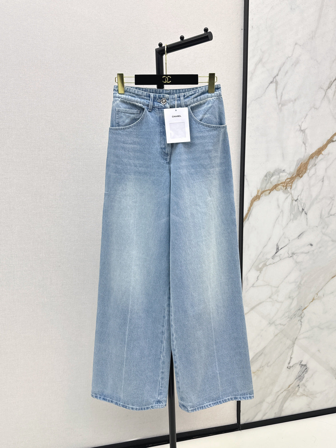 25ss beaded jeans
