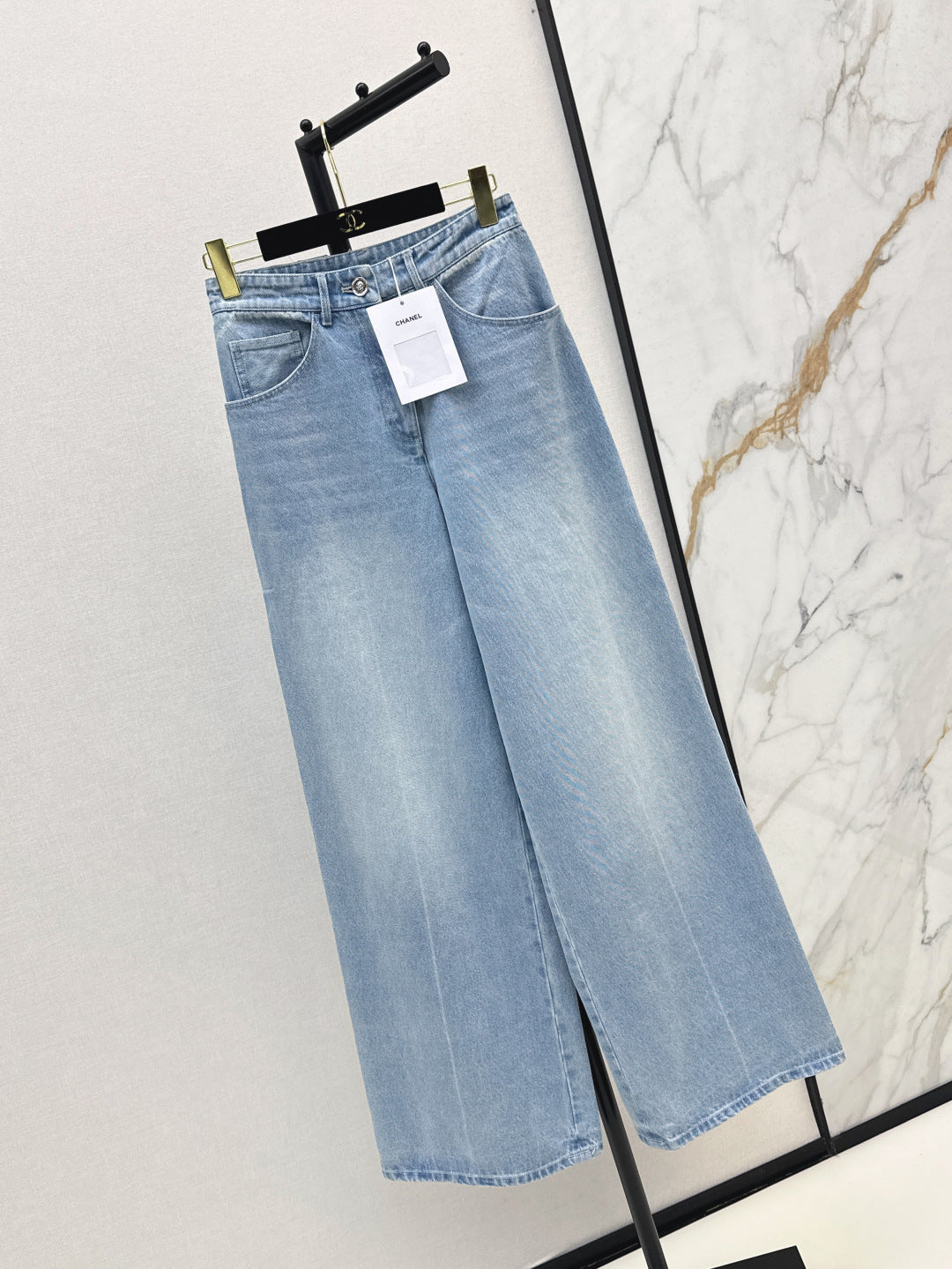 25ss beaded jeans