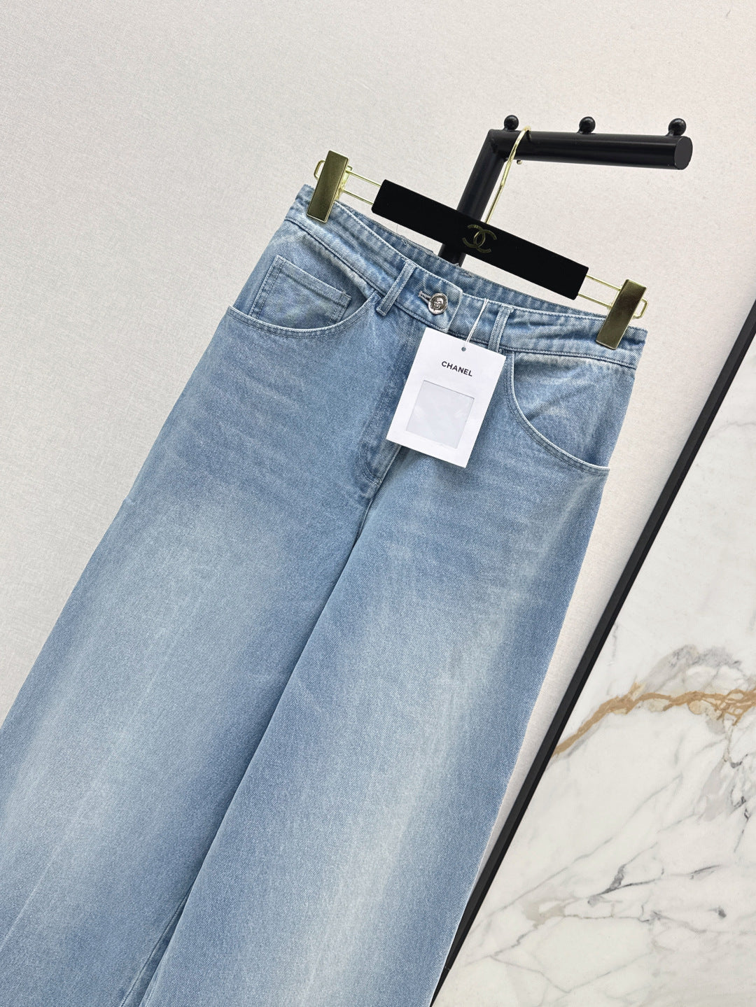 25ss beaded jeans