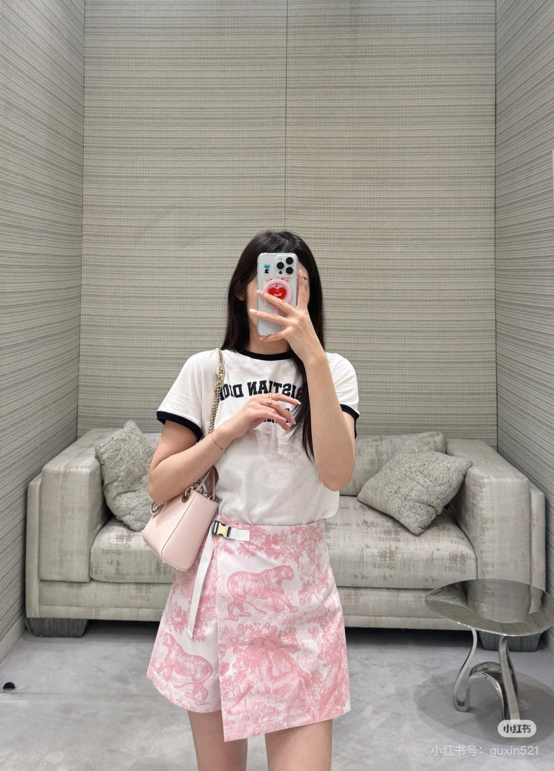 25ss print skort