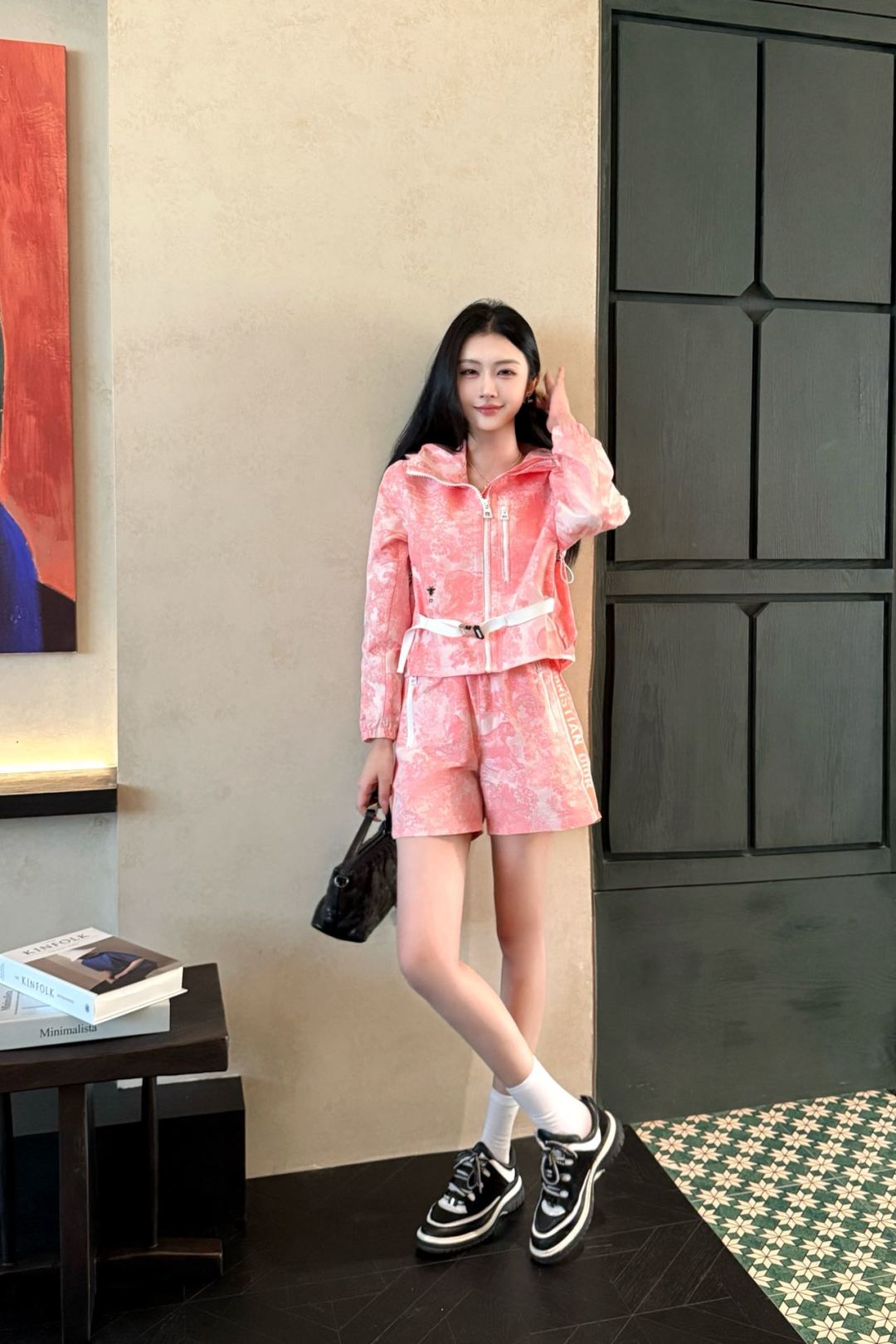 25SS print short