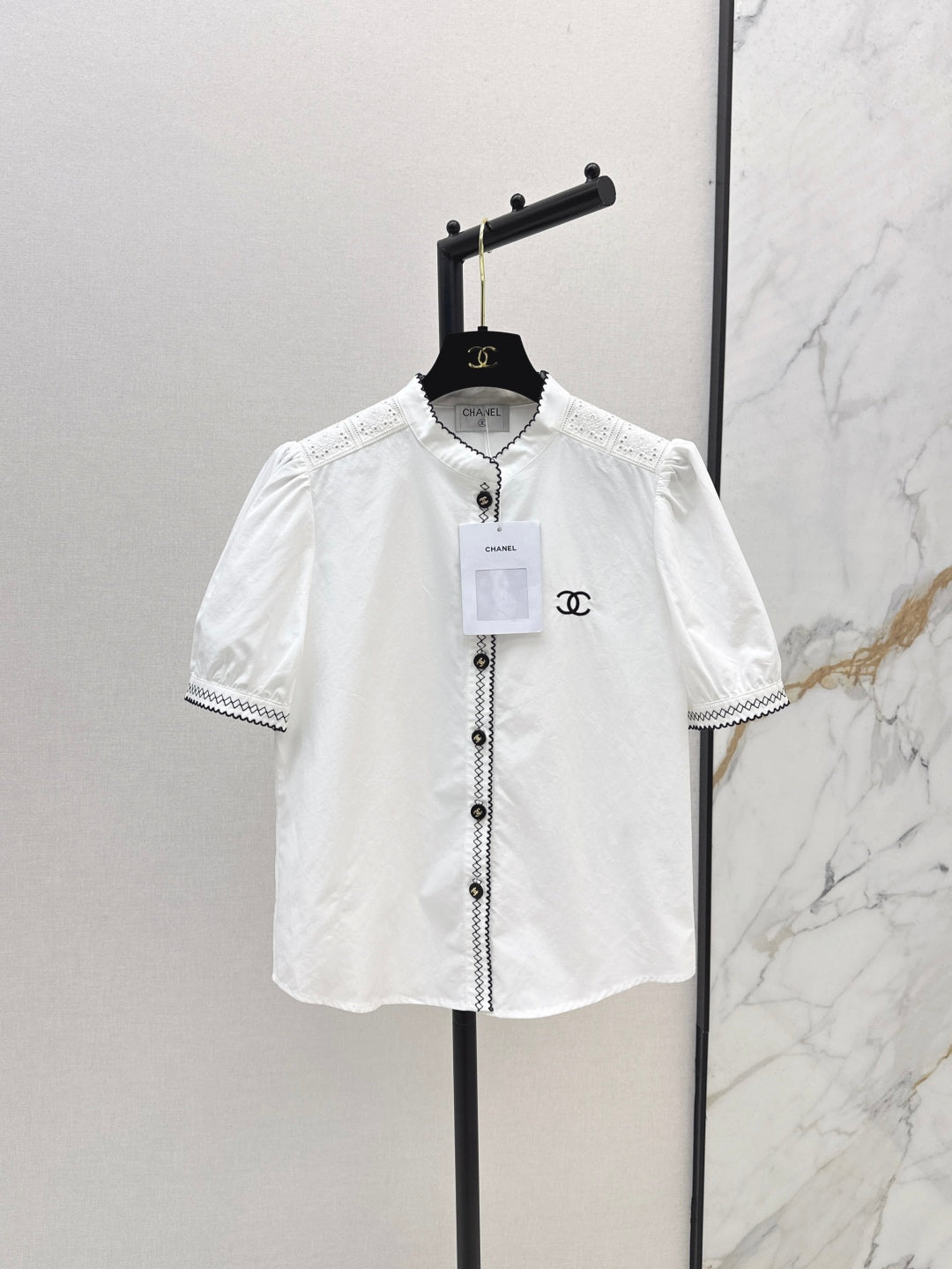 25ss embroidered shirt