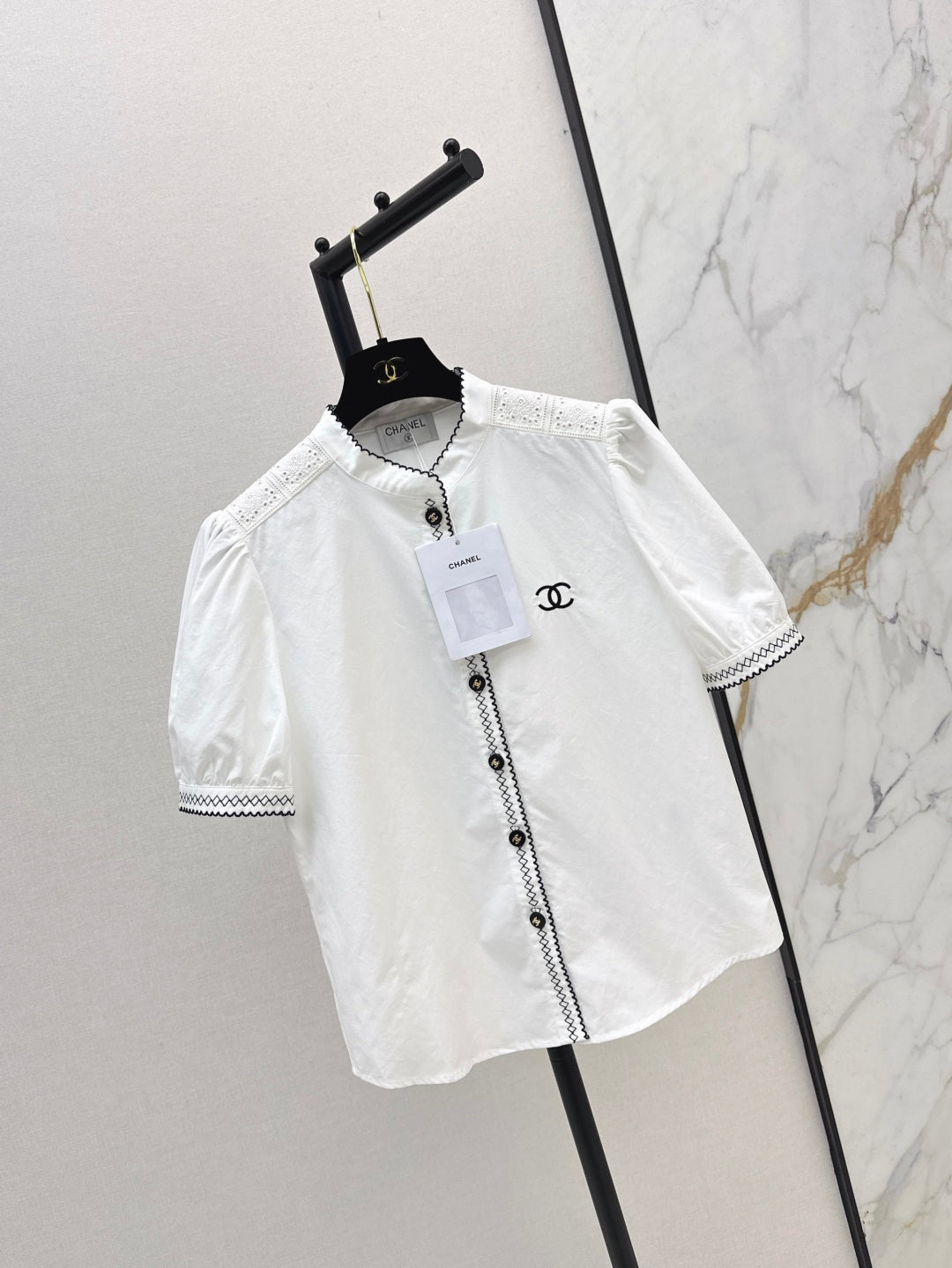 25ss embroidered shirt