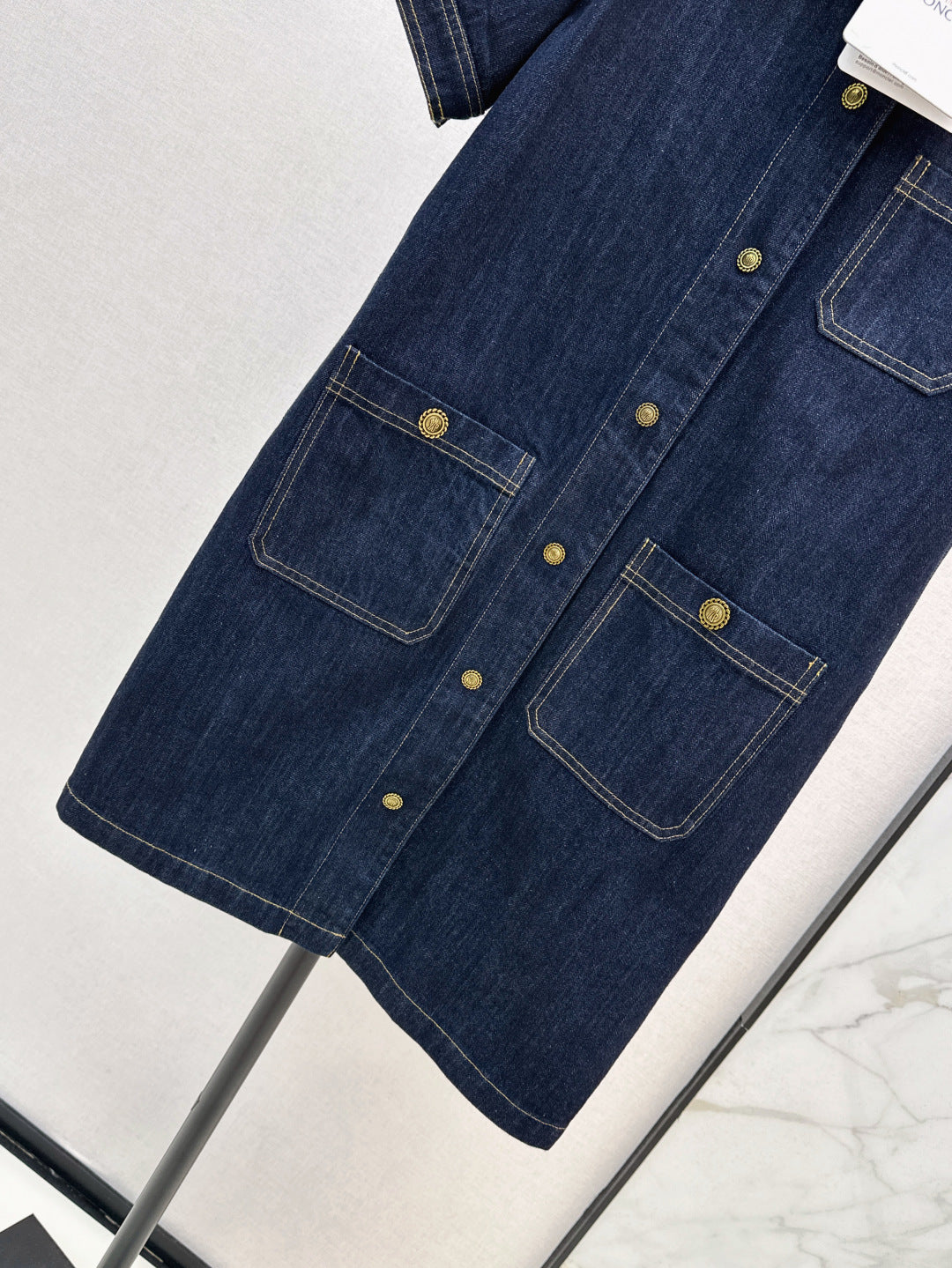 25ss denim dress